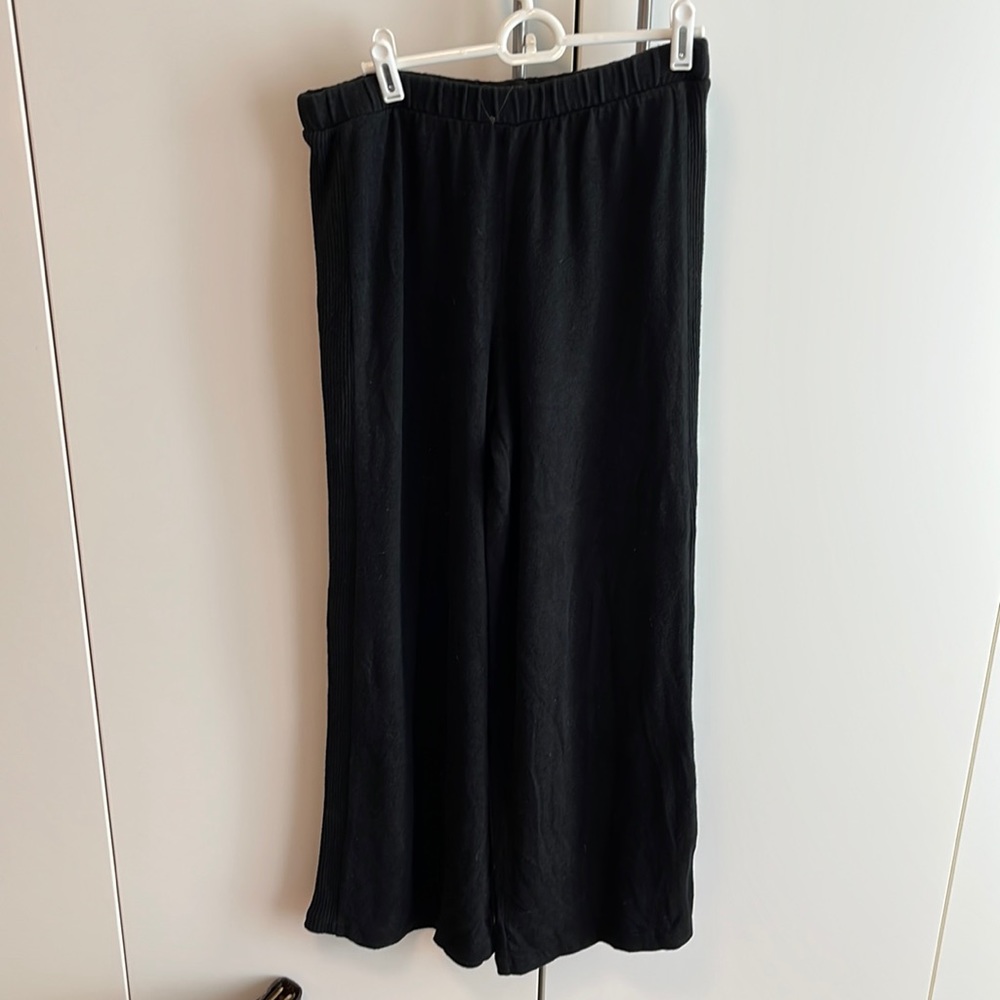 Wide leg sweater pants Banana Republic size small petite